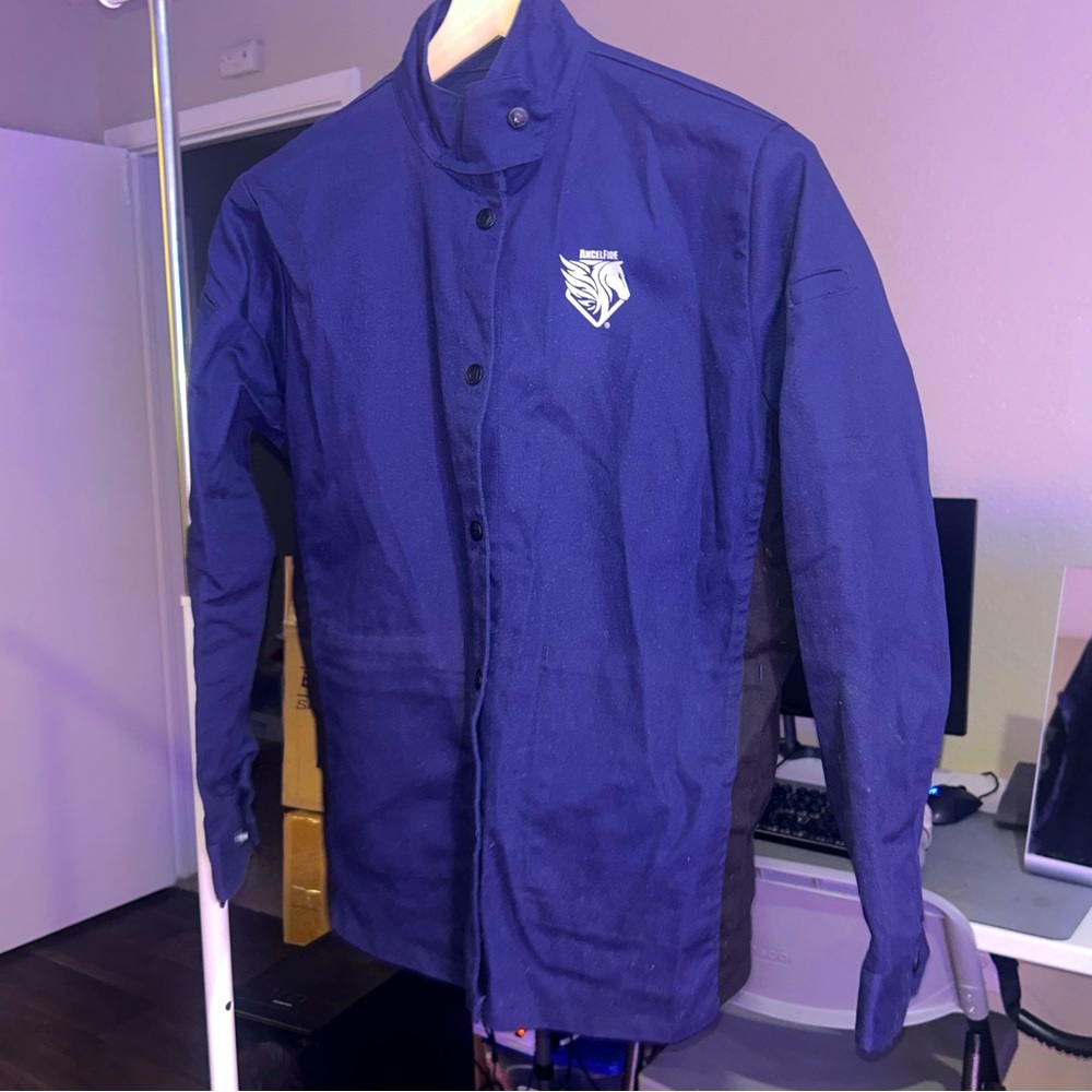 Cotton Flame resistant welding jacket